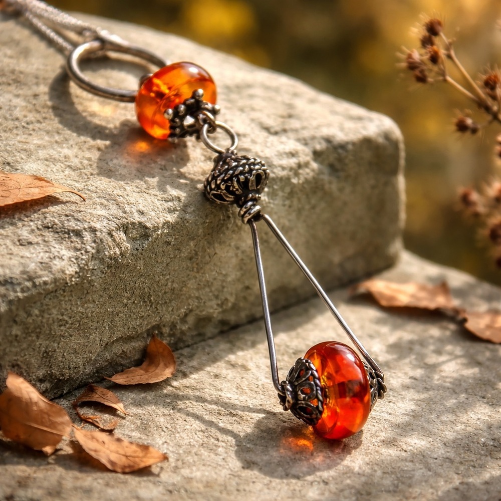 Vintage Amber Necklace